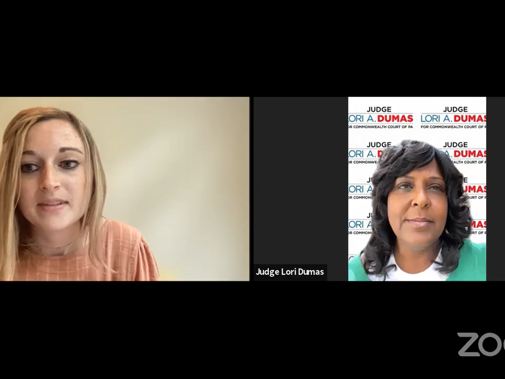 C70 Fellow Cassidy Martin Interviews Commonwealth Court Judicial Candidate Lori Dumas