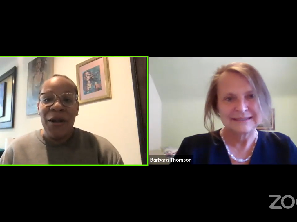 C70 Civic Engagement Consultant, Megan Smith, Interview with Barbara Thompson